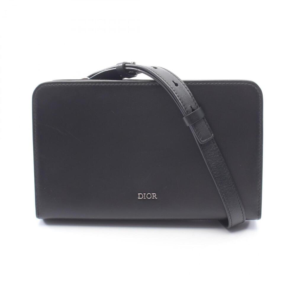 Christian Dior Dior DIAL DIOR ULTRA Small Shoulder Bag Handbag Leather Men's ...